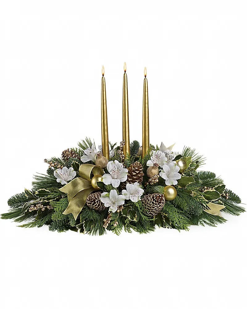 Royal Christmas Centerpiece