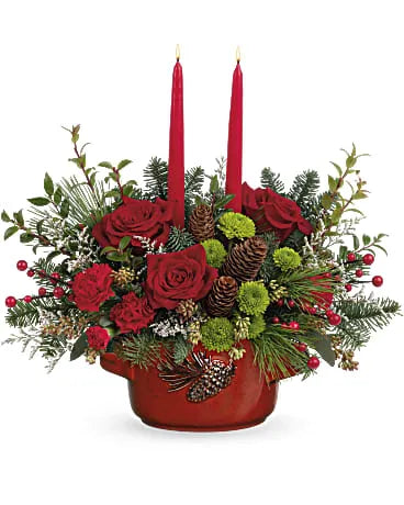 Artisanal Pinecone Centerpiece