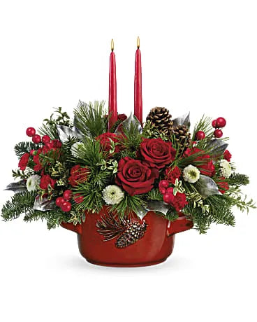 Christmas Heirloom Centerpiece