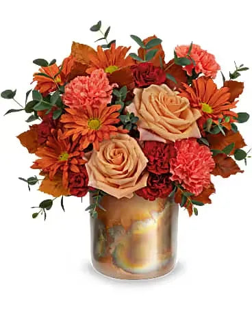 Copper Rose Bouquet