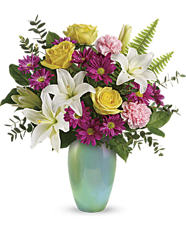 Teleflora's Aqua Artistry Bouquet