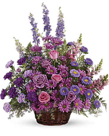 Gracious Lavander Basket